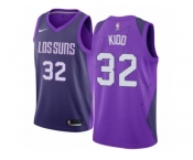 Women Nike Phoenix Suns #32 Jason Kidd Swingman Purple NBA Jersey - City Edition