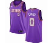 Women's Nike Phoenix Suns #0 Marquese Chriss Swingman Purple NBA Jersey - 2018 -19 City Edition