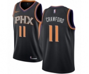 Women's Nike Phoenix Suns #11 Jamal Crawford Authentic Black NBA Jersey Statement Edition