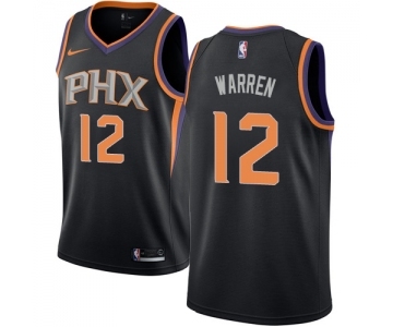 Women's Nike Phoenix Suns #12 T.J. Warren Authentic Black Alternate NBA Jersey Statement Edition