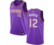 Women's Nike Phoenix Suns #12 T.J. Warren Swingman Purple NBA Jersey - 2018-19 City Edition