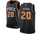 Women's Nike Phoenix Suns #20 Josh Jackson Swingman Black Alternate NBA Jersey Statement Edition