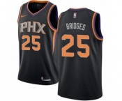 Women's Nike Phoenix Suns #25 Mikal Bridges Authentic Black NBA Jersey Statement Edition