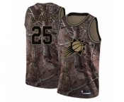 Women's Nike Phoenix Suns #25 Mikal Bridges Swingman Camo Realtree Collection NBA Jersey