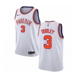 Women's Nike Phoenix Suns #3 Jared Dudley Swingman NBA Jersey - Association Edition