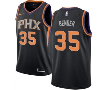 Women's Nike Phoenix Suns #35 Dragan Bender Swingman Black Alternate NBA Jersey Statement Edition