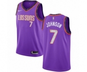 Women's Nike Phoenix Suns #7 Kevin Johnson Swingman Purple NBA Jersey - 2018-19 City Edition