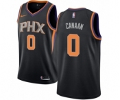 Youth Nike Phoenix Suns #0 Isaiah Canaan Swingman Black NBA Jersey Statement Edition