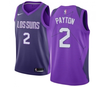 Youth Nike Phoenix Suns #2 Elfrid Payton Swingman Purple NBA Jersey - City Edition