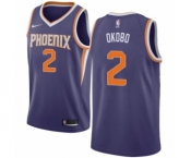 Youth Nike Phoenix Suns #2 Elie Okobo Swingman Purple NBA Jersey - Icon Edition