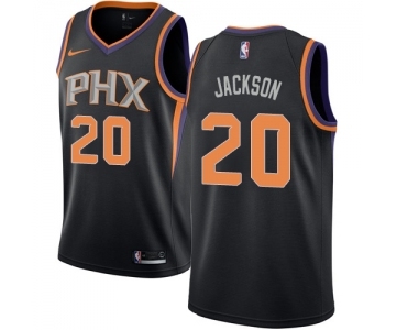 Youth Nike Phoenix Suns #20 Josh Jackson Authentic Black Alternate NBA Jersey Statement Edition