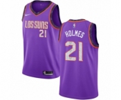 Youth Nike Phoenix Suns #21 Richaun Holmes Swingman Purple NBA Jersey - 2018-19 City Edition