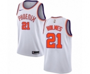 Youth Nike Phoenix Suns #21 Richaun Holmes Swingman White NBA Jersey - Association Edition