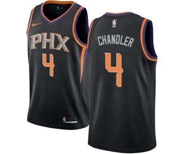 Youth Nike Phoenix Suns #4 Tyson Chandler Authentic Black Alternate NBA Jersey Statement Edition