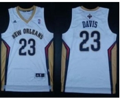 nba new orleans hornets #23 anthony davis white[revolution 30 swingman]