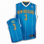 nba new orleans hornets #3 paul blue(stripe)