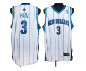 nba new orleans hornets #3 paul white(stripe)