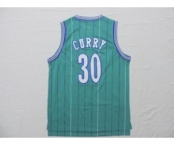 nba new orleans hornets #30 curry green(stripe)[curry]