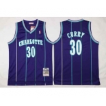 nba new orleans hornets #30 curry purple(stripe)[curry]