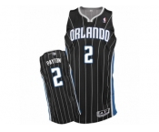 Men Adidas Orlando Magic #2 Elfrid Payton Authentic Black Alternate NBA Jersey