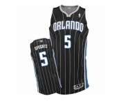 Men Adidas Orlando Magic #5 Marreese Speights Authentic Black Alternate NBA Jersey