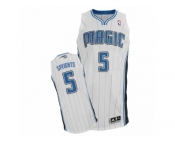 Men Adidas Orlando Magic #5 Marreese Speights Authentic White Home NBA Jersey