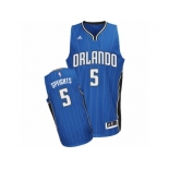 Men Adidas Orlando Magic #5 Marreese Speights Swingman Royal Blue Road NBA Jersey