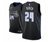 Men NBA 2018-19 Orlando Magic #24 Khem Birch City Edition Black Jersey