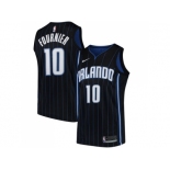 Men Nike Orlando Magic #10 Evan Fournier Black NBA Swingman Statement Edition Jersey