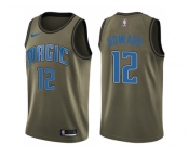 Men Nike Orlando Magic #12 Dwight Howard Green Salute to Service NBA Swingman Jersey