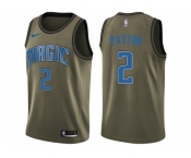 Men Nike Orlando Magic #2 Elfrid Payton Green Salute to Service NBA Swingman Jersey