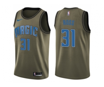 Men Nike Orlando Magic #31 Terrence Ross Green Salute to Service NBA Swingman Jersey