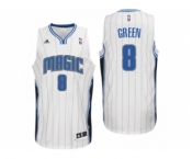 Men Orlando Magic #8 Jeff Green Home White New Swingman Jersey