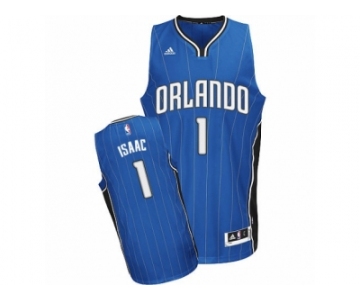 Men's Adidas Orlando Magic #1 Jonathan Isaac Swingman Royal Blue Road NBA Jersey