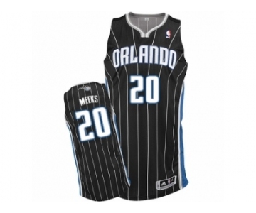 Men's Adidas Orlando Magic #20 Jodie Meeks Authentic Black Alternate NBA Jersey