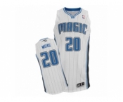 Men's Adidas Orlando Magic #20 Jodie Meeks Authentic White Home NBA Jersey