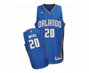 Men's Adidas Orlando Magic #20 Jodie Meeks Swingman Royal Blue Road NBA Jersey