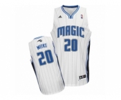 Men's Adidas Orlando Magic #20 Jodie Meeks Swingman White Home NBA Jersey