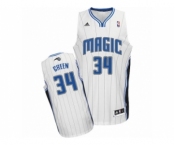 Men's Adidas Orlando Magic #34 Jeff Green Swingman White Home NBA Jersey