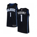 Men's Nike Orlando Magic #1 Penny Hardaway Swingman Black Alternate NBA Jersey Statement Edition