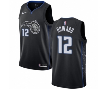 Men's Nike Orlando Magic #12 Dwight Howard Swingman Black NBA Jersey - City Edition