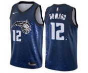 Men's Nike Orlando Magic #12 Dwight Howard Swingman Blue NBA Jersey - City Edition