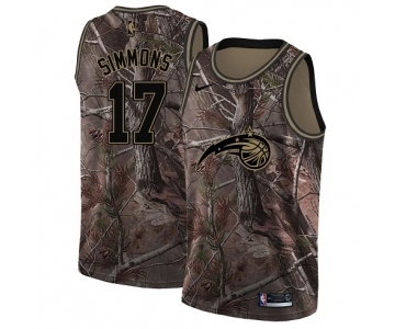 Men's Nike Orlando Magic #17 Jonathon Simmons Swingman Camo Realtree Collection NBA Jersey