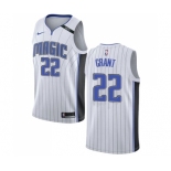 Men's Nike Orlando Magic #22 Jerian Grant Authentic White NBA Jersey - Association Edition