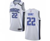 Men's Nike Orlando Magic #22 Jerian Grant Authentic White NBA Jersey - Association Edition