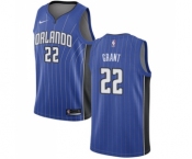 Men's Nike Orlando Magic #22 Jerian Grant Swingman Royal Blue NBA Jersey - Icon Edition