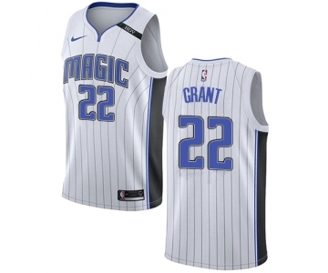 Men's Nike Orlando Magic #22 Jerian Grant Swingman White NBA Jersey - Association Edition