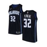 Men's Nike Orlando Magic #32 Shaquille O'Neal Swingman Black Alternate NBA Jersey Statement Edition