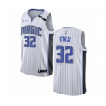 Men's Nike Orlando Magic #32 Shaquille O'Neal Swingman NBA Jersey - Association Edition