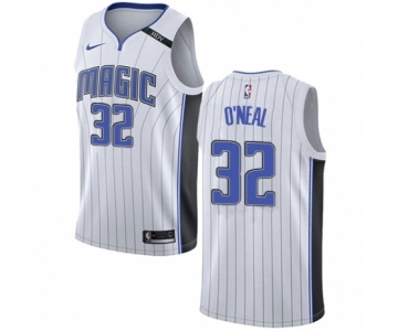 Men's Nike Orlando Magic #32 Shaquille O'Neal Swingman NBA Jersey - Association Edition